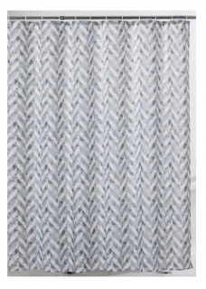Rosa polyester sprchová opona 180 x 180 cm