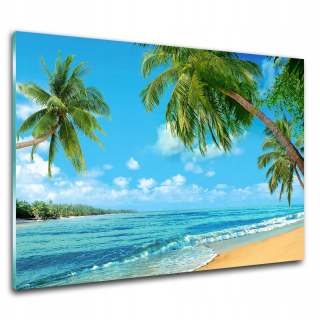 Fotografie sklo na Wall Beach Ocean 120x80