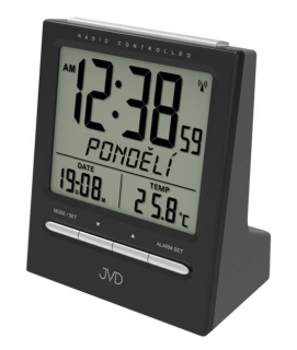 Hodiny - Hodiny / alarm JVD RÁDIO RIADENÉ tepl. RB9299.2