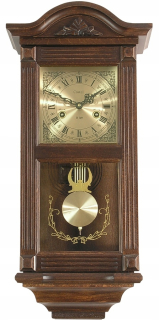 Hodiny - Castel Clock Závesné stenové drevené Mechanical