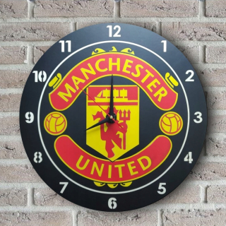 Hodiny - Nástenné hodiny s motívom - Manchester United FC