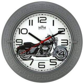 Hodiny - Nástenné hodiny MPM E01.3688,92 priemer 22 cm Motor