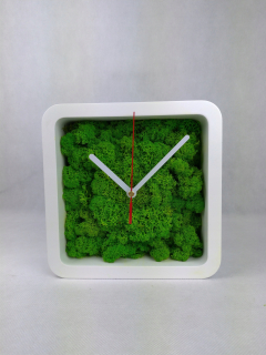Hodiny - Nástenné hodiny Square 20x20cm -MeCH Škrabanie FIN