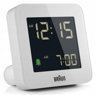 Hodiny - Alarm hodinky s podsvietením Brauna o batériách