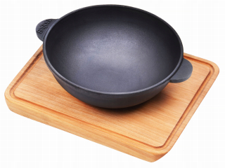 Wok panvica - Liatinové panvice pre podávanie WOK 180 x 63 pod.
