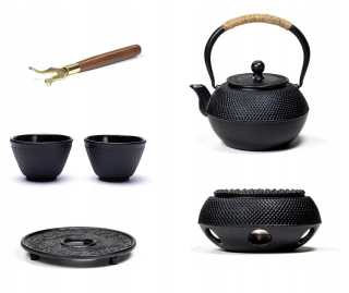 Čajník, kanvica na čaj - Liatina tea pivovarníctvo japonskom štýle