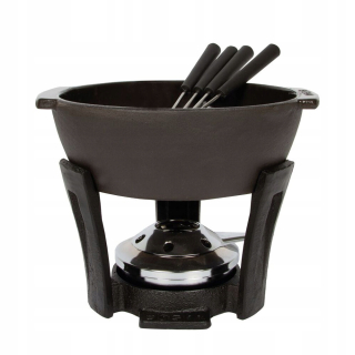 Zostava Fondue - Boska sada pre fondue Party Pro čierna