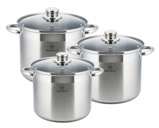 Sada hrncov - Sada 6 Elem kvetináčoch. 11L / 9L / 7L KH-4311