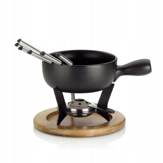 Zostava Fondue - Krajina Kela Set pre syr Fondue pre 6 osôb.