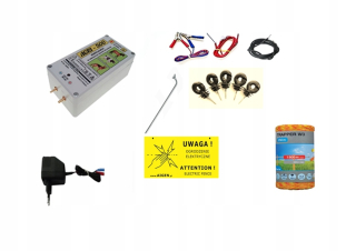 Elektrický pastier set hovädzí dobytok Horse Dog Fox ZS-7