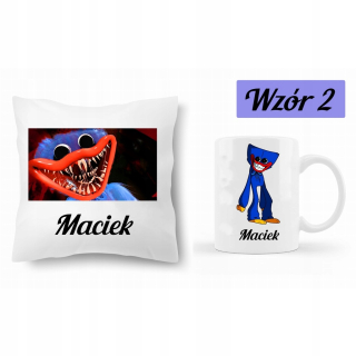 Vankúš - Huggy Wuggy Cushion Nastavte svoje meno vaše meno