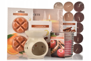 Tealight Class Cinnamon Bispol 30 PCS.