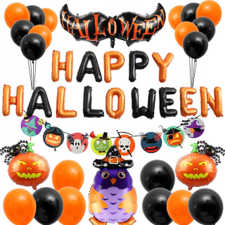 Halloween Balón dekorácia