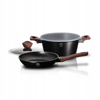 Sada hrncov - Sada 24 cm Pot a Pan 24 cm Ebony Rosewoo