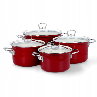 Sada hrncov - Sada hrncov indukčná ENAMEL 8el OLKUSZ