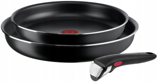 Sada panvice s odnímateľnou rukoväťou tefal ingenio ľahká na L1599302 3 EL.