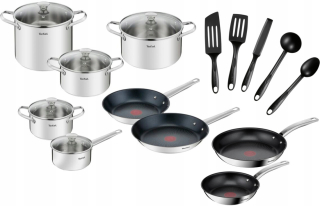 Tefal Cookeat 12 El Pots Set.