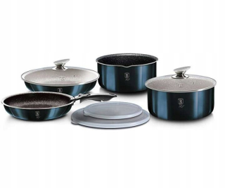 Sada hrncov - 9 -dielna sada hrncov Aquamarin Metallic Line