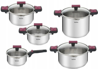 Sada hrncov - Cook & Clip Tefal G723SA74 hrnce