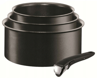 Sada hrncov - TEFAL INGENIO L3629153 BLACK hrnca