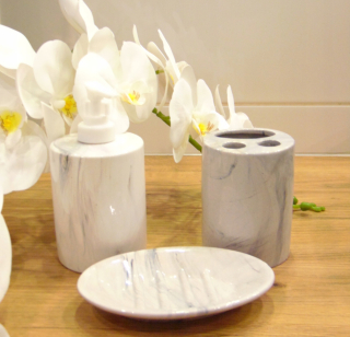 Nastavte kúpeľňu Set Soap DispenSer Cup