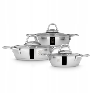 Serenk Pan Set, x/y/z, oceľ, indukcia