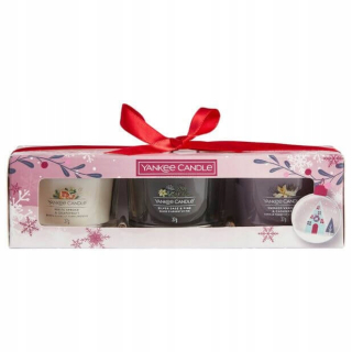 Parafínová sviečka Snow Globe Wonderland Yankee Candle 3 PCS.