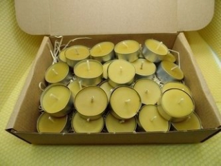 Sviečka Tealight. Med a Amber 30 ks.