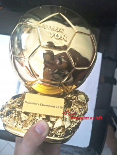 Golden Ball Trophy Ballon d'Or Trophy 1: 1 zadarmo