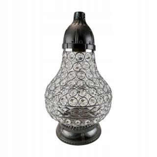 Sviečka z farebného skla New Carafe Premium Silver