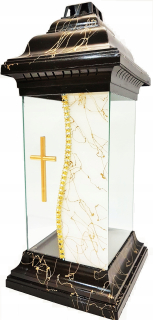 Večné svetlo, kahanec - Snitch Glass Chapel Lantern Veľký 40cm 2020r.