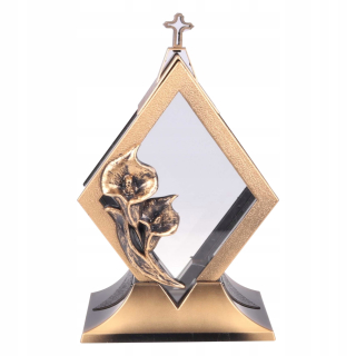 Večné svetlo, kahanec - Golden Chapel Diamond Golden Big 35 cm Kalia