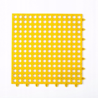 Žltý štýl 29,5 x 29,5 cm 4 ks. Non -slip rohože