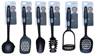 Naberačka, podberák - Sada kuchynských doplnkov Zwieger Black Stone ZW-EK-1099 6 ks.