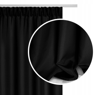 Hotový záves - Polozatemňujúci páskový záves 140 cm x 300 cm
