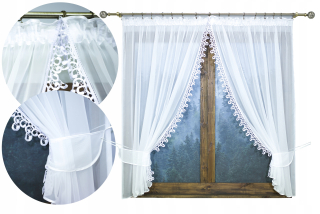 Klasický voálový záves 300 cm x 120