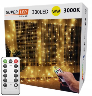 SuperLED osvetlenie vianočného stromčeka vo vnútri 3 m 201 - 300 svetiel