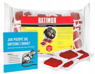 Otrava na myši - pasta je JED NA MYŠI A POTKANY RATIMOR DDD 3KG