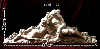 Aphrodita. Reliéf sadry sadry.