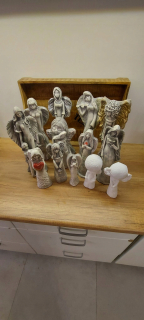 Dekoratívne dekorácie omietky figuríny anjela