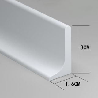 Biely štýl 250 cm silikónová vodná zástrčka pre kúpeľňu