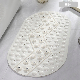 Biely štýl 39x69cm non -slip Bath Mat