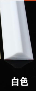 Biely štýl dlhý 80 cm silikónová voda zástrčka ł