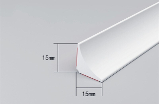 Biely štýl. Dodávka 300 cm silikónové uzáver na kúpanie