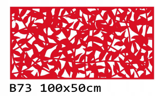 Behun na stol - Behúň odtiene fialovej 100 x 50 cm