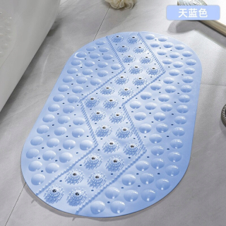 Modrý štýl 39x69cm non -slip Bath Mat