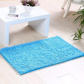 Modrý štýl 80x160cm non -slip mat pre