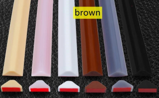 Hnedý štýl 500 cm viacrozmerná zastávka pásky