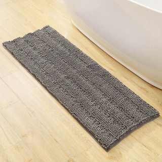 tmavo šedý štýl 40x120cm non -slip mat na k