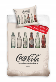 Posteľné obliečky - Carbotex Cola2017 160 x 200 cm. Odtiene hnedej a béžovej
